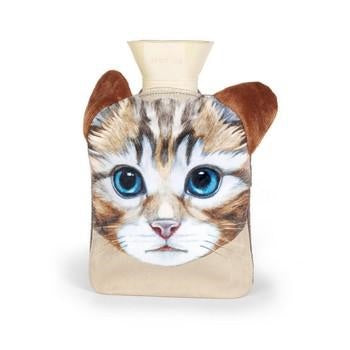 Borsa dell'acqua calda con gatto (kit da 5)