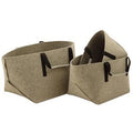 Borsa in feltro grigia