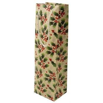 Borsa in carta piccola fantasia pungitopo, 128 gr (kit da 10)