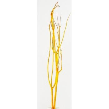 Bastoni biforcuti gialli, 115/128 cm