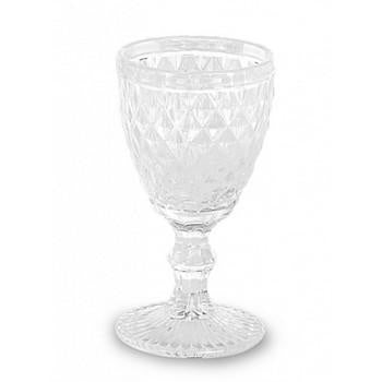 Calice da vino Rombi trasparente, Ø8H15 cm (kit da 10)