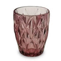 Bicchiere da acqua Diamanti rosa, Ø8H10 cm (kit da 10)