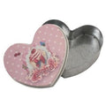 Scatola in ferro a cuore Dolcetto (kit da 10)