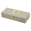 Scatola per guanti grigia, 14x30x7 cm (kit da 3)