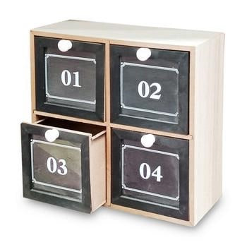 Cassettini cucina 4p, 22x11,5x22 cm