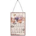 Calendario in ferro da appendere (kit da 5)