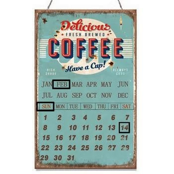 Calendario ferro da appendere, 25x40 cm