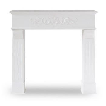 Camino legno bainco, 100x23x97 cm