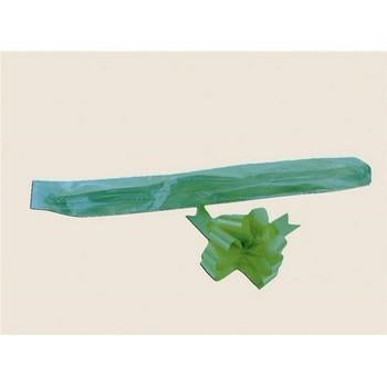 Coccarde lisce verdi, confezione da 50, 5 cm (kit da 10)