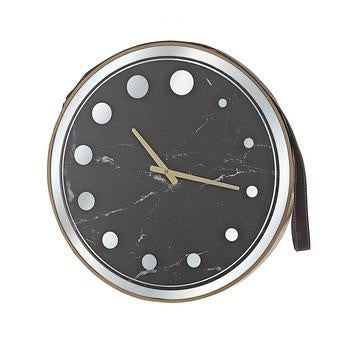 Orologio a muro tondo cintura d'app, Ø50x5 cm