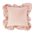 Cuscino con volant, collezione Vintage Pink