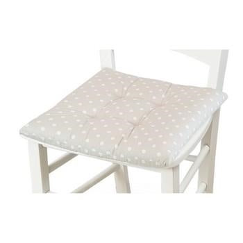 Cuscino per sedia a pois (kit da 5)