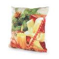 Fodera per cuscino rossa con perle, 40x40 cm (kit da 10)