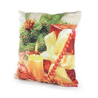 Fodera per cuscino rossa con perle, 40x40 cm (kit da 10)