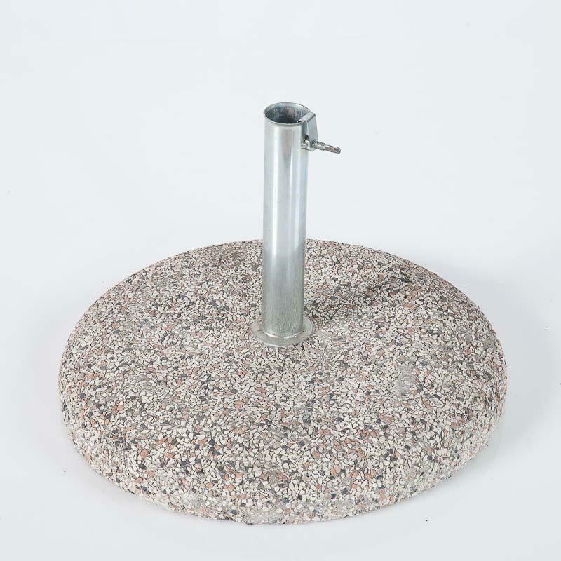 Base in ghiaia con palo da 4,8 cm