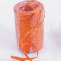 Rocchetto di rafia sintetica arancione, 200 m (kit da 3)
