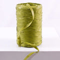 Rocchetto di rafia in pvc verde oliva, 200 m (kit da 3)