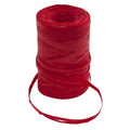 Rocchetto di rafia sintetica rossa, 200 m (kit da 3)