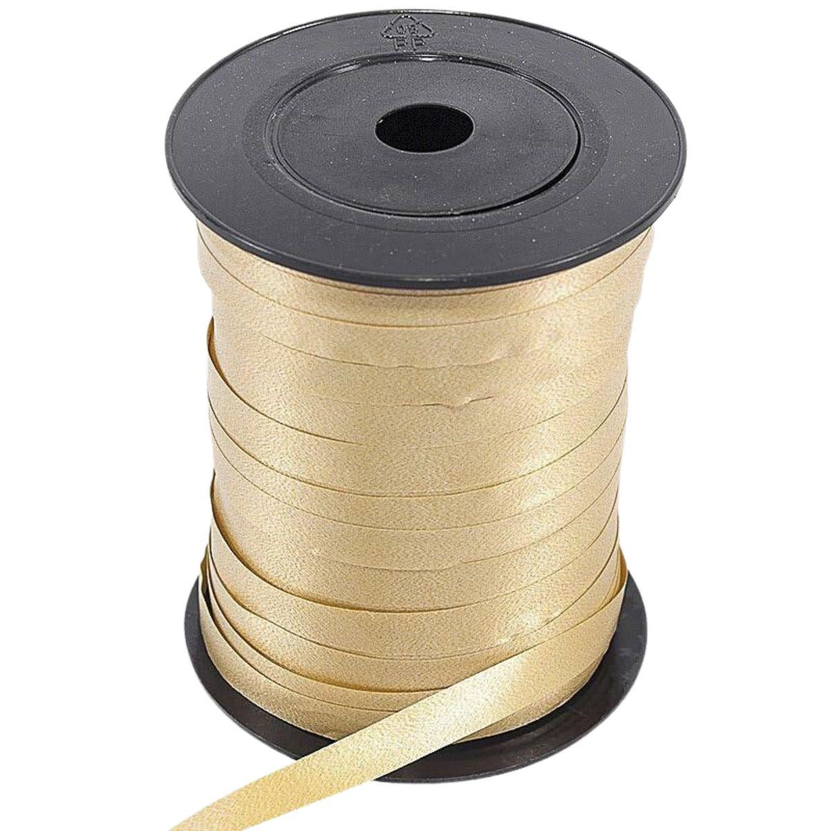 Rocchetto in pvc dorato opaco, 250 mt (kit da 5)