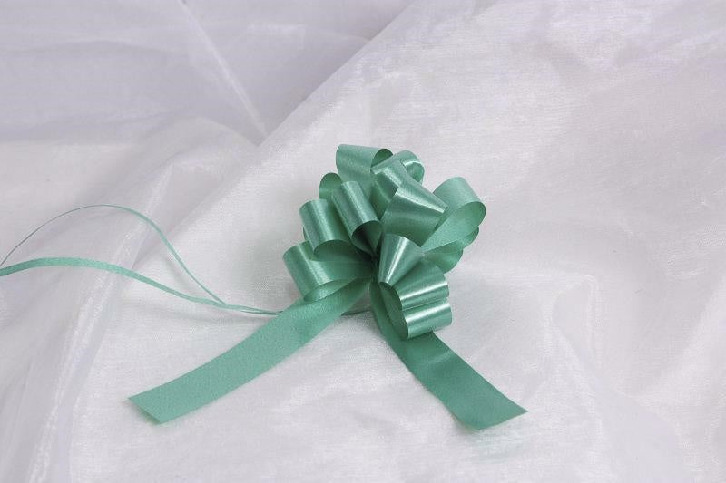 Fiocco verde opaco in pvc, confezione da 50, 19 mm (kit da 10)