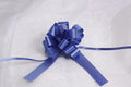 Fiocco blu scuro in pvc, 19 mm, confezione da 50 (kit da 10)