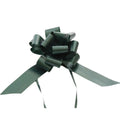 Fiocco liscio verde scuro da 30 mm (kit da 10)