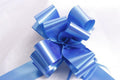 Fiocco liscio blu 50 mm (kit da 10)