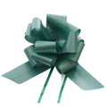 Fiocco autotirante in PVC verde bandiera, 50 mm, confezione da 50 (kit da 10)
