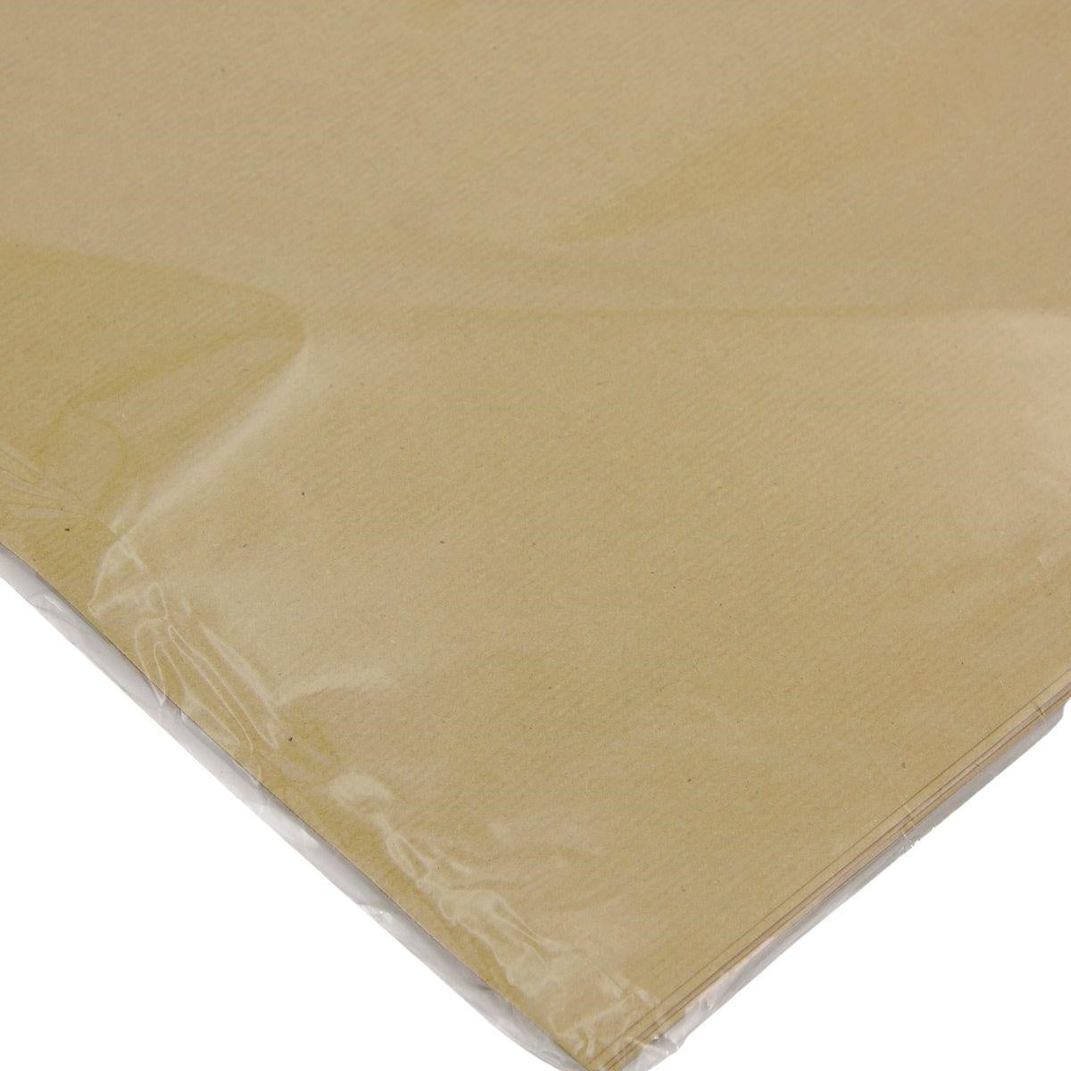 Fogli di carta regalo oro 70x100 cm, confezione da 25