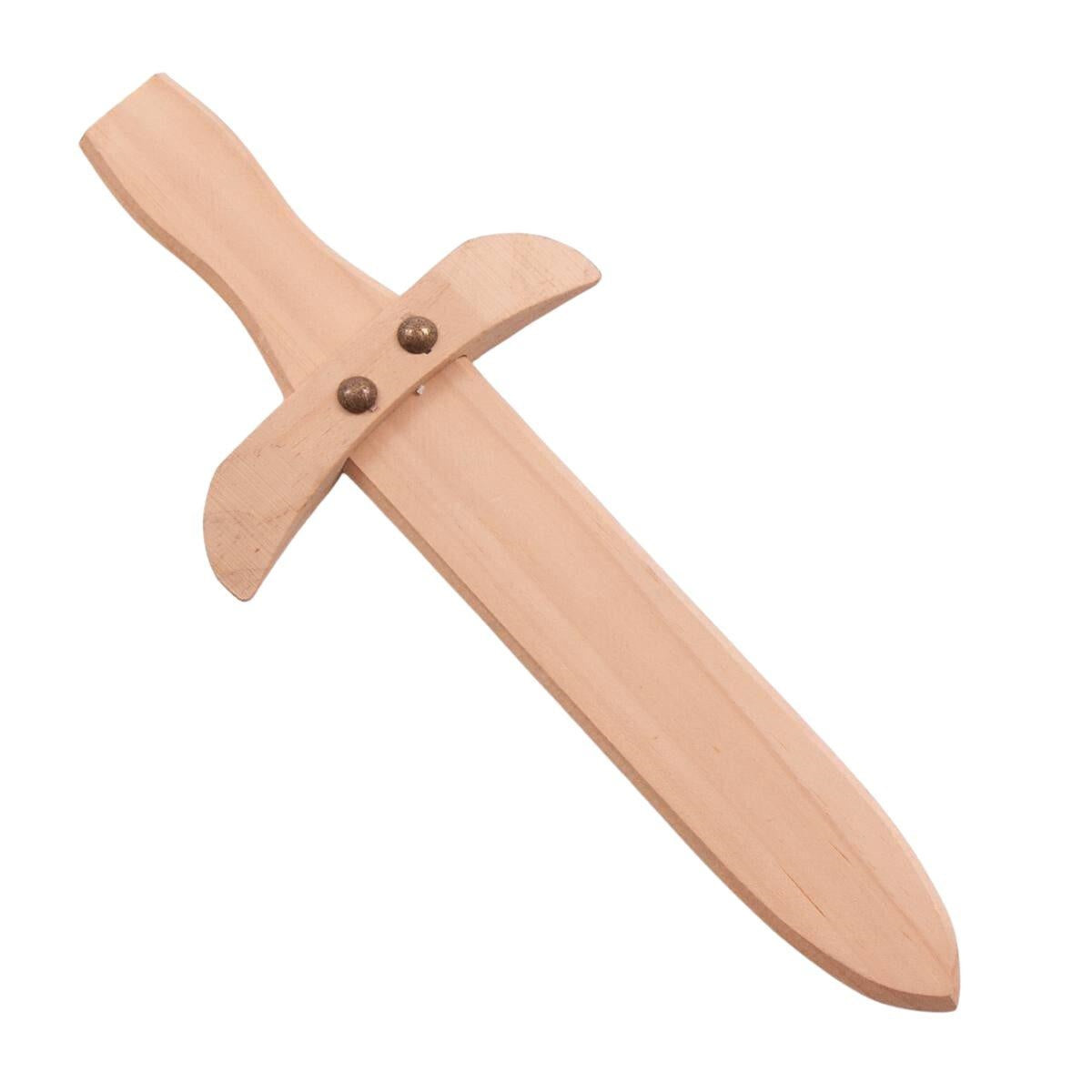 Spada ornamentale in legno, H30 cm (kit da 10)