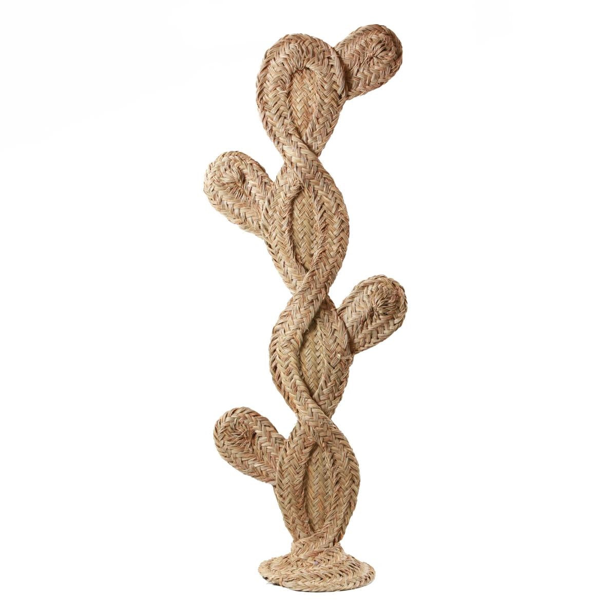 Cactus decorativo in giunco, 120 cm