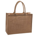 Shopper in juta naturale, 40x15H32 cm (kit da 5)