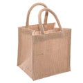 Borsina in juta naturale, 15x12H15 cm (kit da 10)
