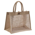 Borsina in juta naturale, 33x20x27 cm (kit da 5)