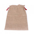 Sacco in juta naturale con lacci, 56x38 cm (kit da 5)