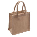 Shopper in juta, 20x12x20 cm (kit da 10)