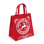 Borsina in juta rossa Reindeer Mail, 20x12H20 cm (kit da 10)