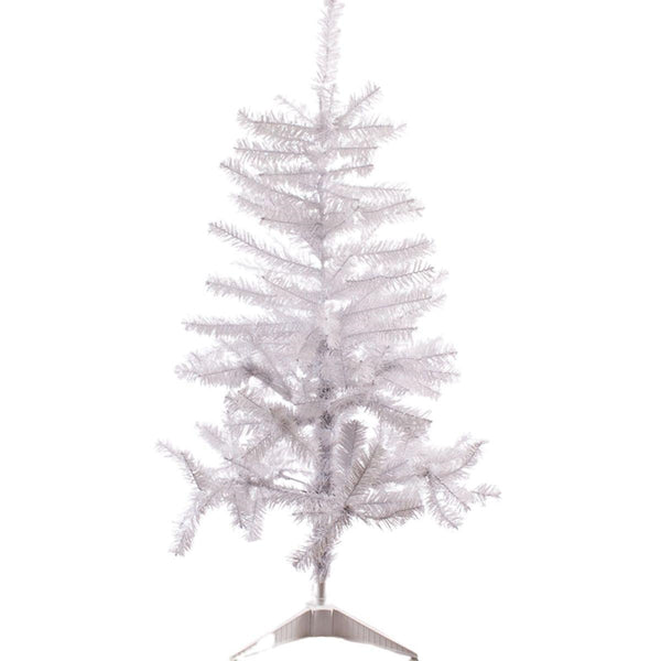 Decorazione Albero di Natale bianco, 120 cm