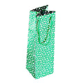 Shopper in carta verde, confezione da 6, 10x10H30 cm (kit da 3)
