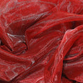 Telo multiuso in organza bordeaux, 150x300 cm (kit da 5)