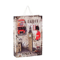 Shopper London 32,5x10x47 cm, set di 5 (kit da 3)