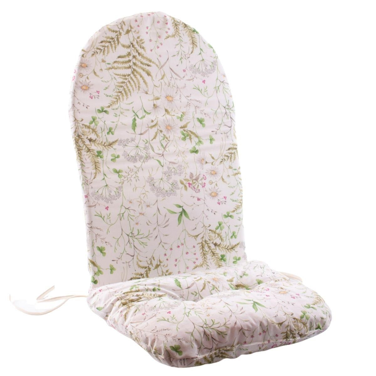 Cuscino floreale alto, 50x115 cm