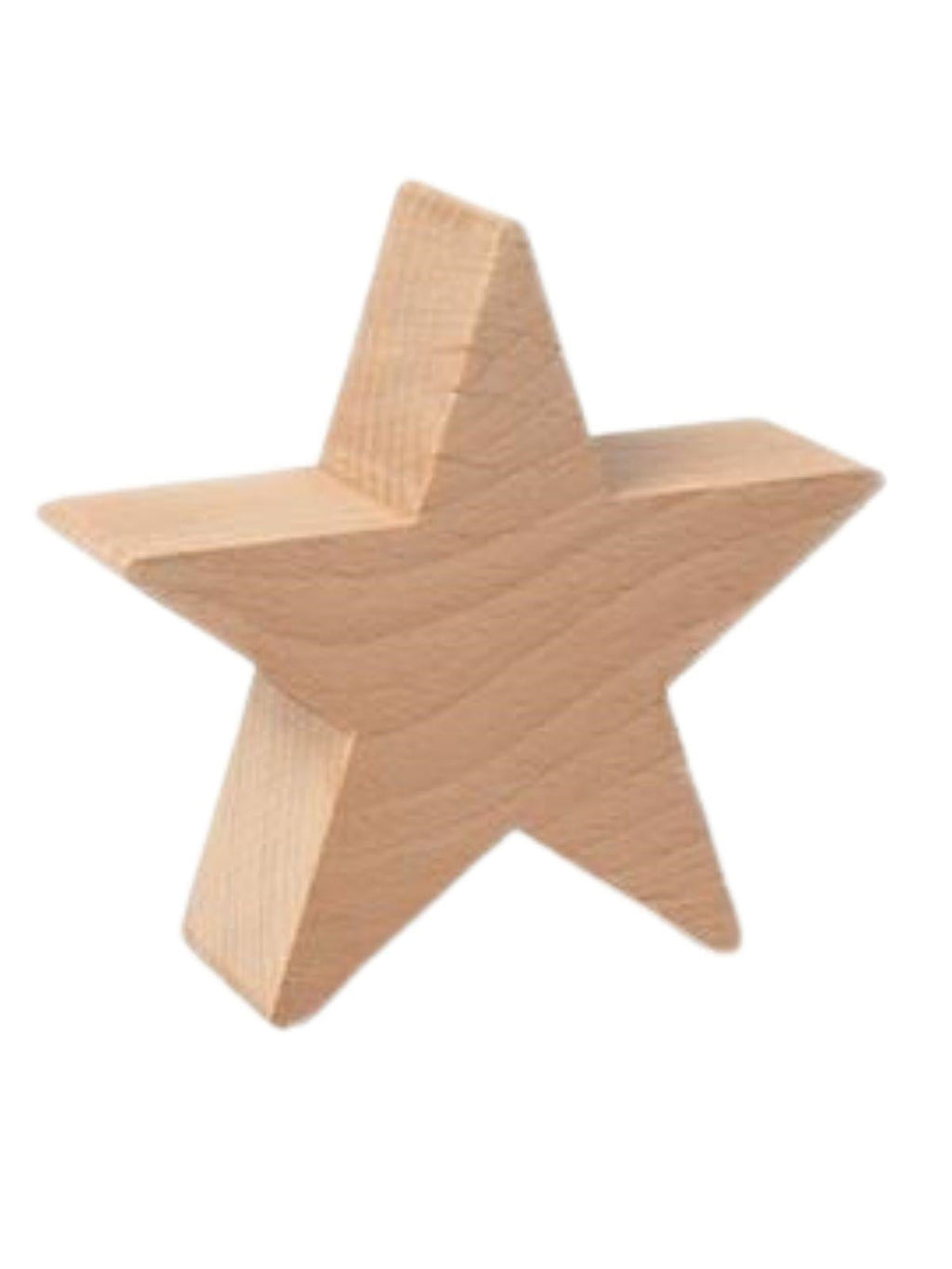 Stella in legno per albero di Natale H11