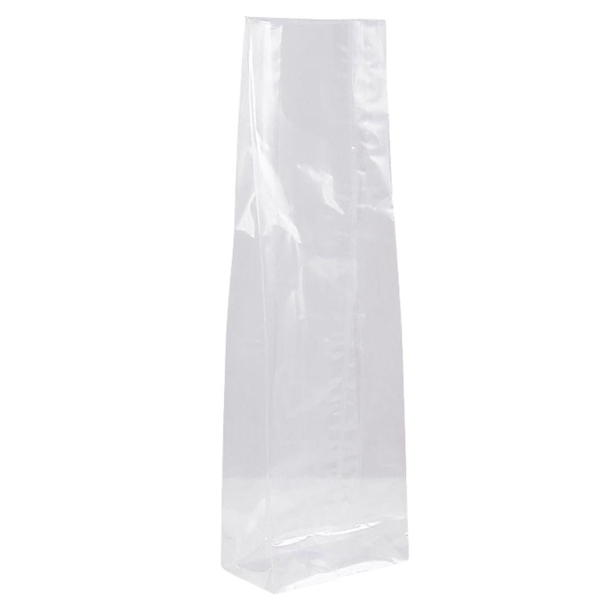 Buste trasparenti 10x6x32 cm, confezione da 50 (kit da 3)