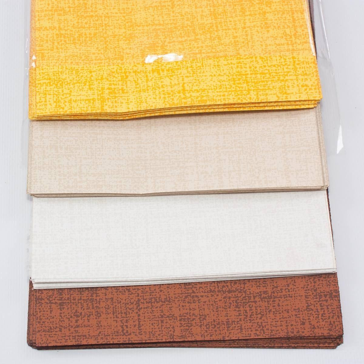 Buste in tela da confezione in colori assortiti, 15x25 cm, confezione da 100 (kit da 3)