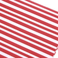 Buste in carta perlata a righe bianche e rosse, 15x25 cm (kit da 3)