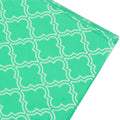 Busta in carta perlata tiffany fantasia orientale, 15x25 cm, confezione da 50 (kit da 5)