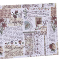 Busta in carta perlata stampa newspaper, 20x35 cm, confezione da 50