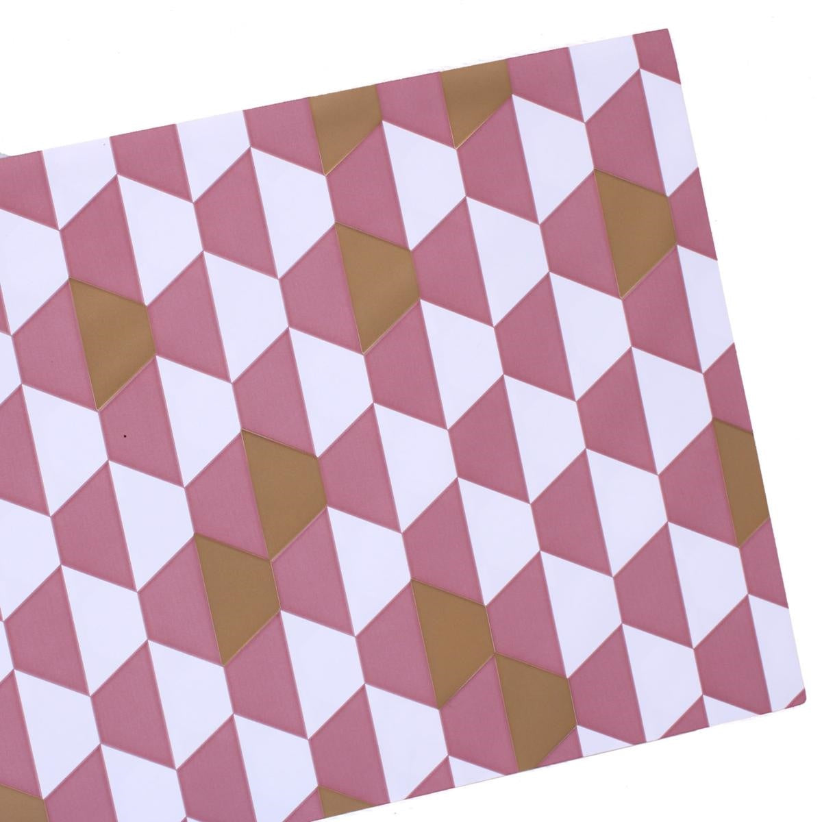 Buste in carta perlata Prisma rosa cipria, 20x35 cm, confezione da 50