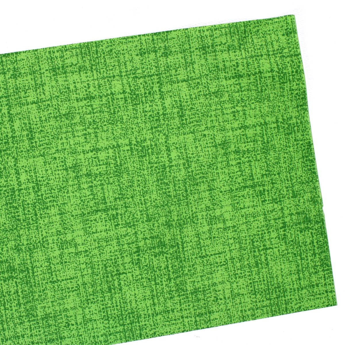 Busta in carta perlata verde effetto tela, 25x40 cm, 50 per confezione